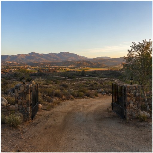 Terreno con vista a viñedos en Valle de Guadalupe